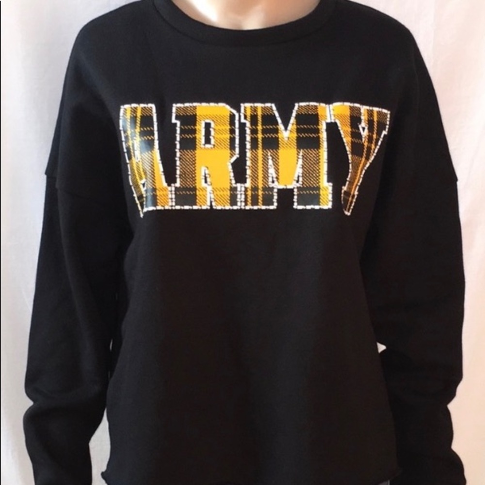 Victoria's Secret Pink US Army BLING Sweatshirt